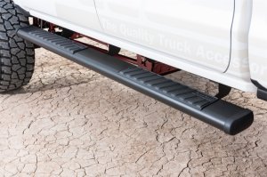 Ford Full Size Truck Nerf Bars - Dee Zee - 6 in. Oval - Textured Black - `99-`23